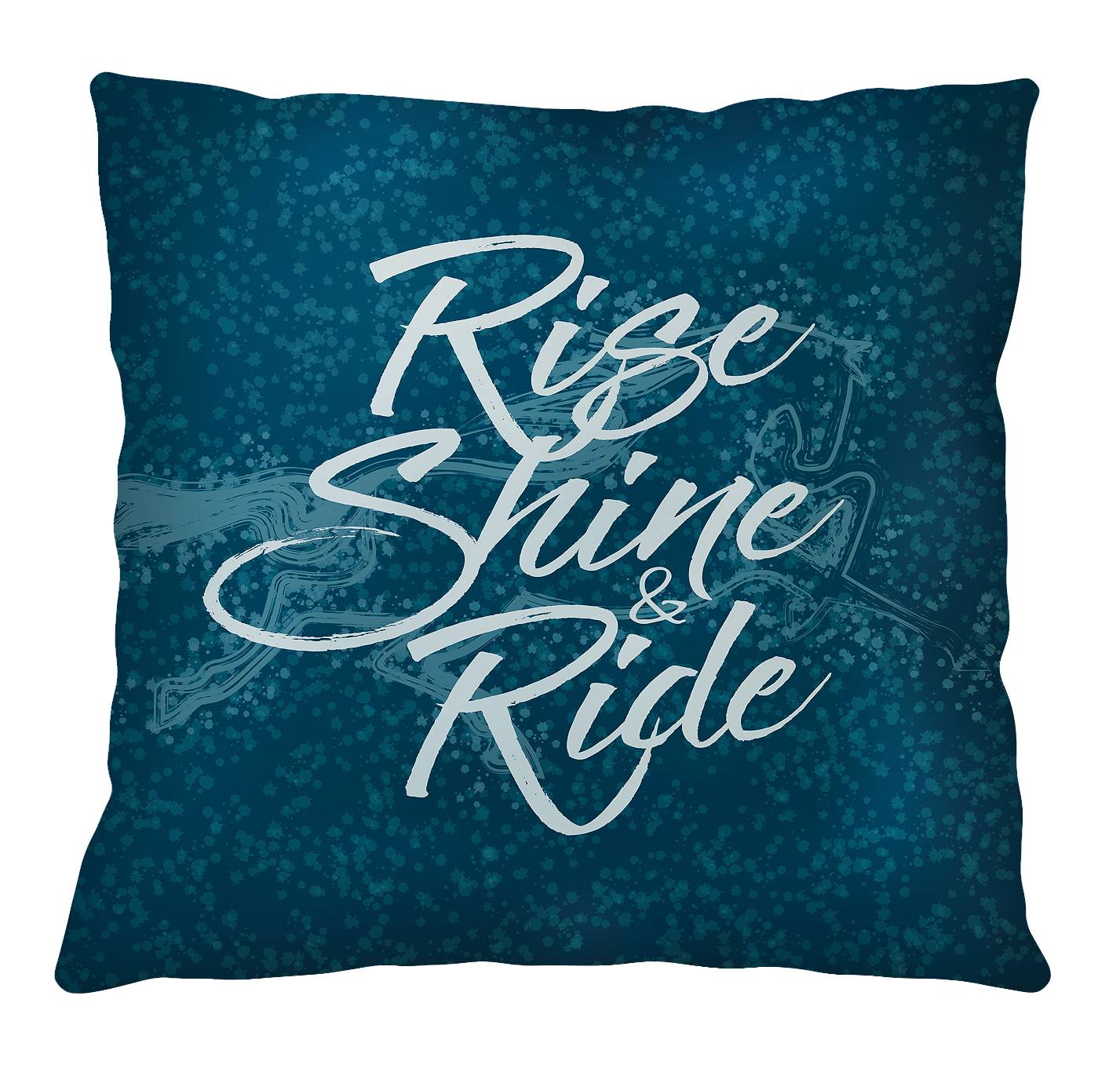 Kelly "Rise Shine & Ride" Throw Pillow