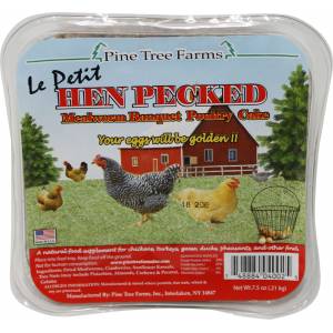 Pine Tree Farms Hen Pecked Mealworm Le Petit Poultry Cake