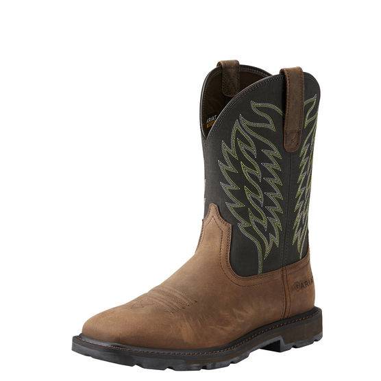 ariat harvester work boot