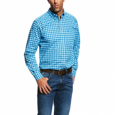 Ariat Mens Nazzaro Long Sleeve Stretch Performance Fitted Shirt