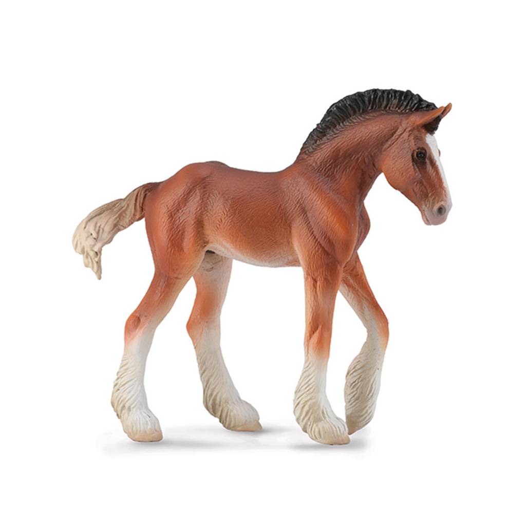 Breyer by CollectA - Bay Clydesdale Foal