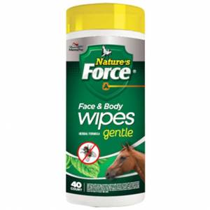 Natures Force Face & Body Wipes