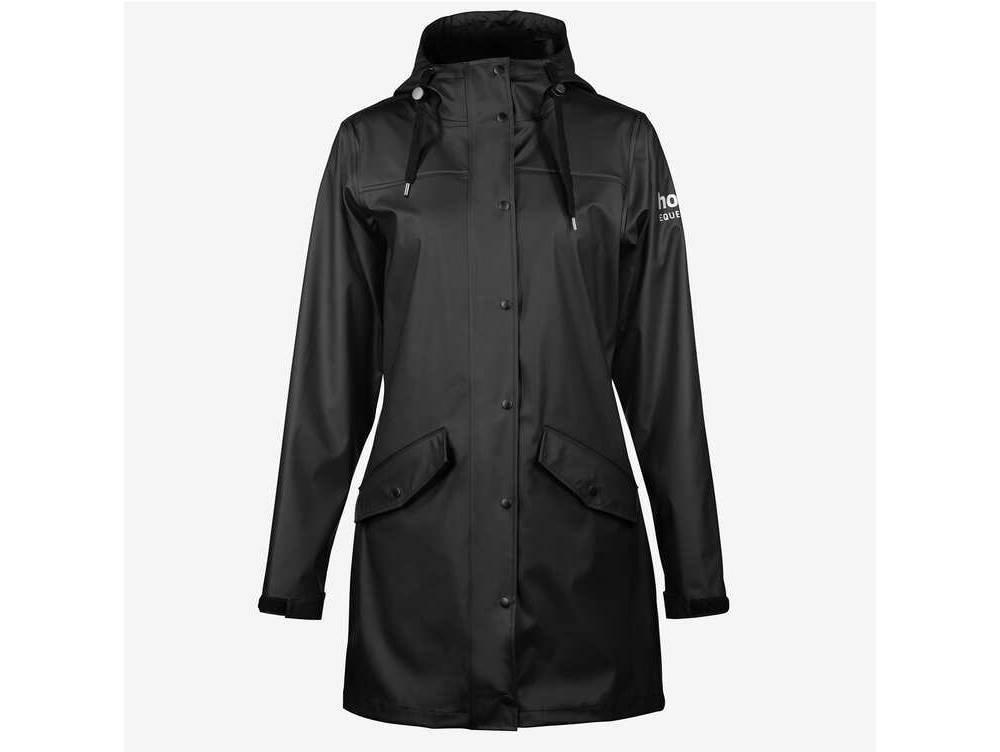 Horze Billie Ladies PU Rain Jacket | HorseLoverZ