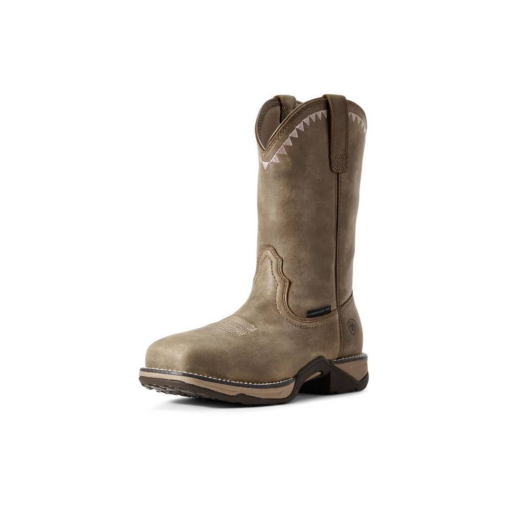 Ariat Ladies Anthem Deco Square Composite Toe Work Boots