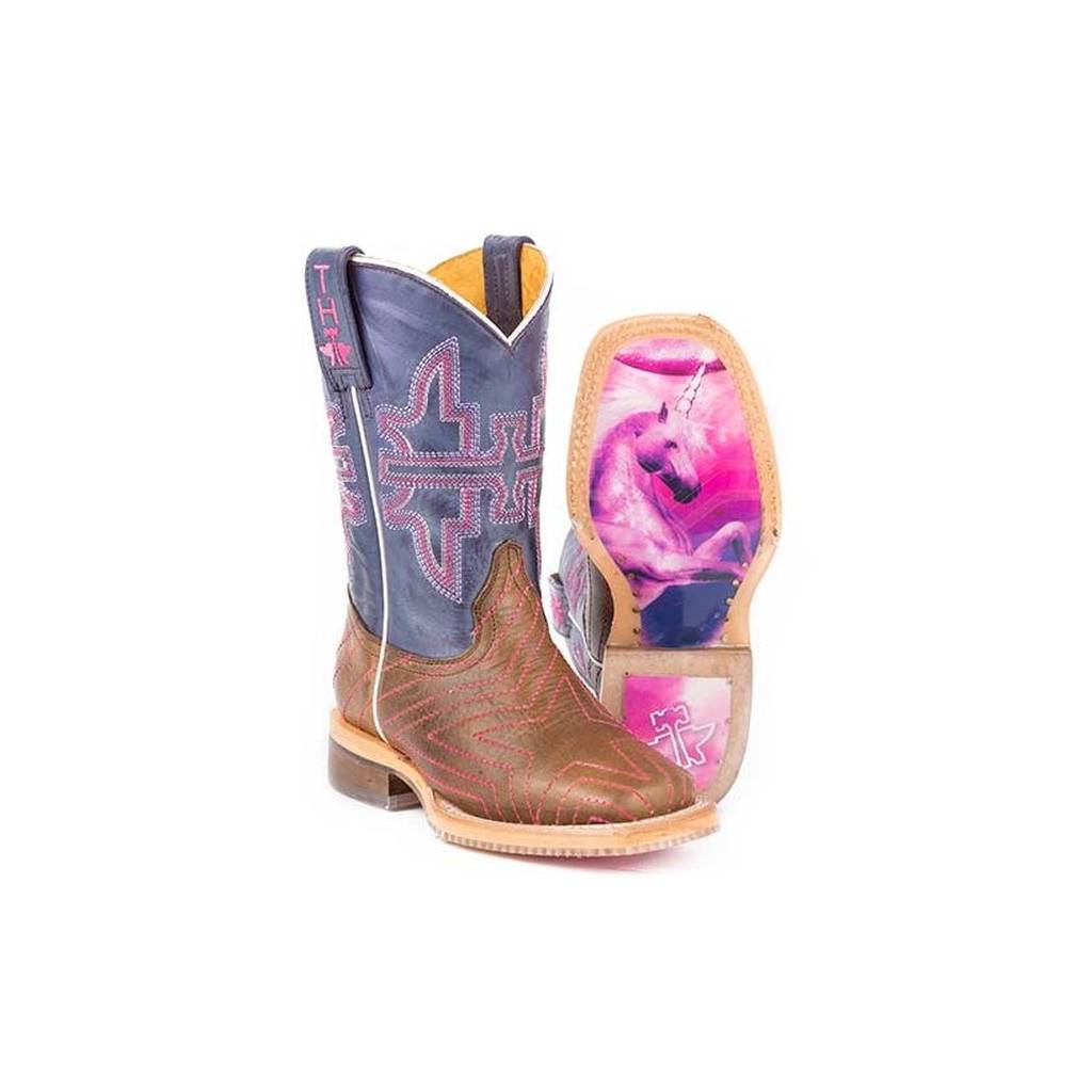 Tin Haul Little Kids Boots - Starlight with Unicorn Sole