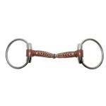 Metalab Leather Loose Ring Snaffle Bit 17mm