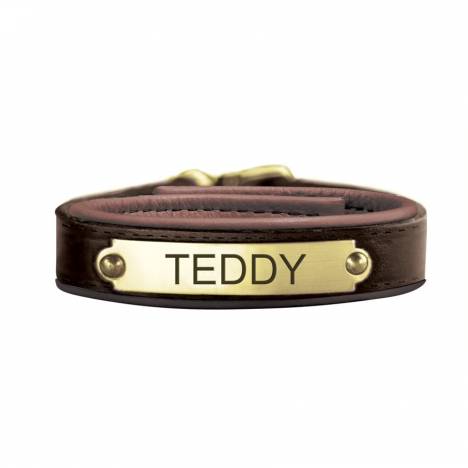 Perri's Personalized Padded Leather Bracelet