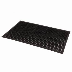 Weaver Rubber Mat with Holes