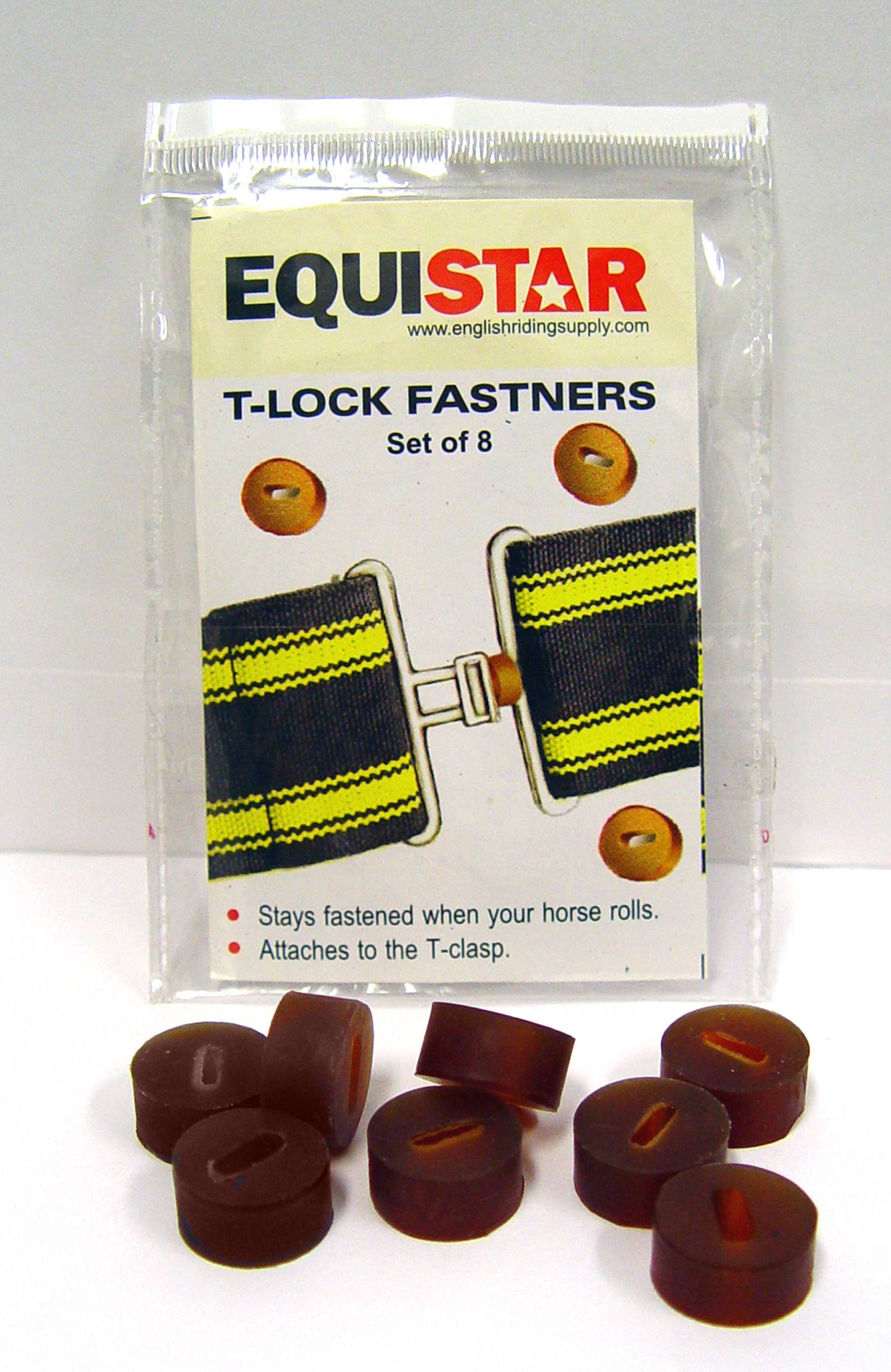 Equi-Star Rubber Surcingle T-Lock Fastners