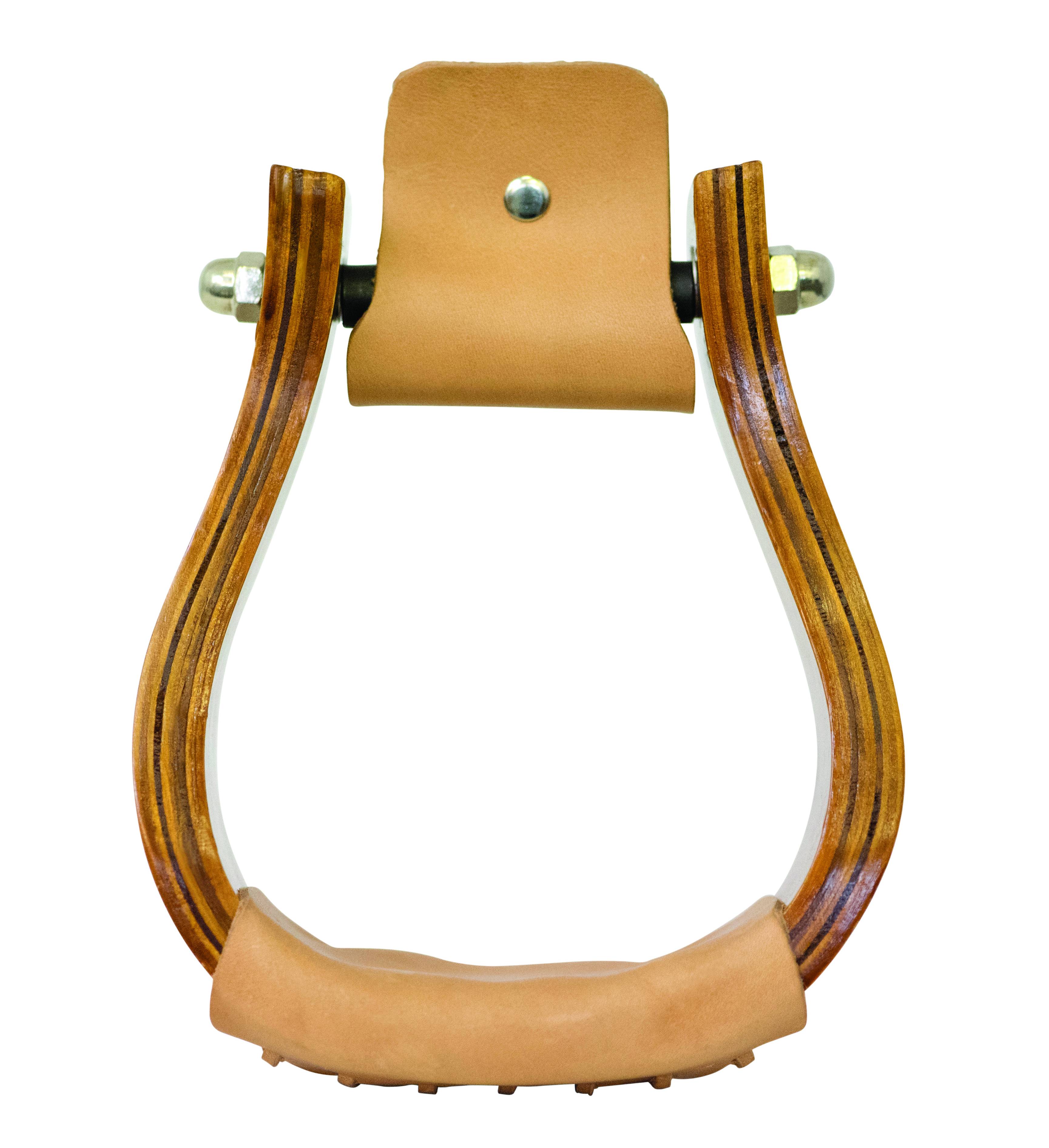 Equi-Sky Wooden Bell Stirrups