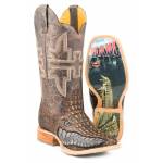 Tin Haul Mens Boots - Swamp Chomp With Gator Sole