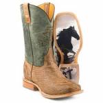 Tin Haul Mens Boots - Horse Power With Ride Fast Sole