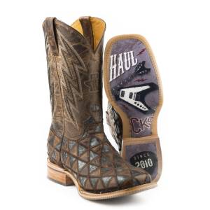 Tin Haul Mens Boots - Rocker With Guitar Sole