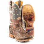 Tin Haul Mens Boots - Land Of The Free With Presidential Sole