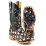 Tin Haul Ladies Boots - Ooh La La With Full of Color Sole