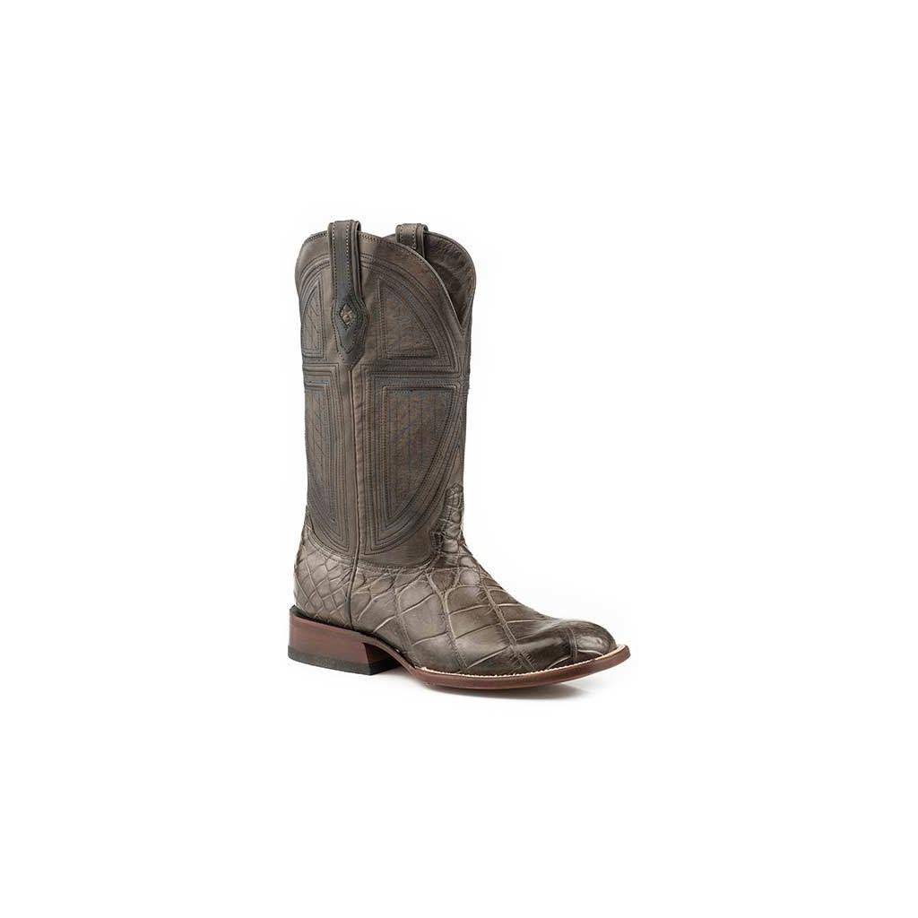 Stetson Mens Grator Alligator Cowboy Boots