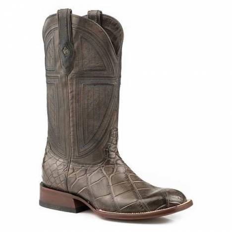 Stetson Mens Grator Alligator Cowboy Boots