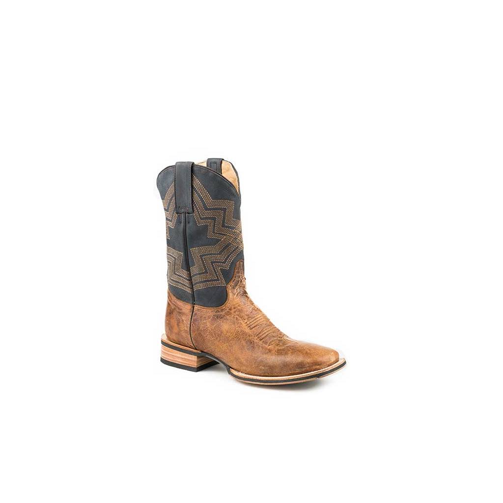 Stetson Mens Goddard Square Toe Boots