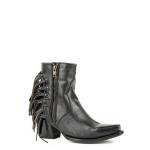 Stetson Ladies Evie Leather Fringe Boots