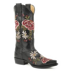 Stetson Ladies Rose Handcrafted Leather Boots