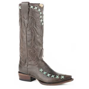 Stetson Ladies Wren Leather Handcrafted Boots