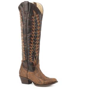 Stetson Ladies Miley Tall Round Toe Fashion Boots