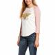 Ariat Ladies Rising Thunderbird 3/4 Sleeve Shirt