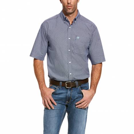 Ariat Mens Reeves Classic Fit Short Sleeve Shirt