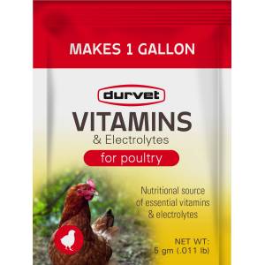 Durvet Vitamins & Electrolytes For Poultry