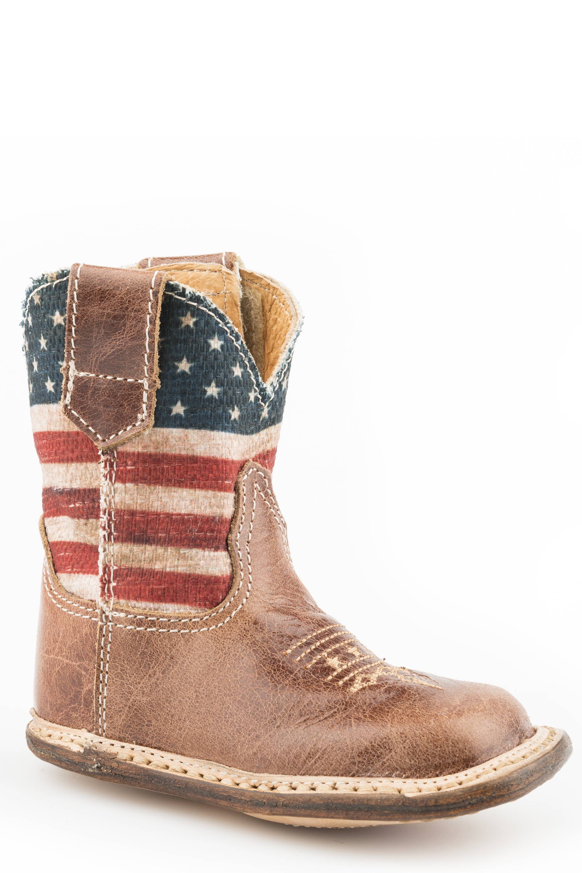 Roper Infant American Flag Cowbabies
