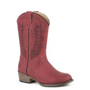 Roper Kids Taylor Square Toe Western Boots