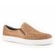 Roper Mens Link Casual Slip On Woven Leather Shoes