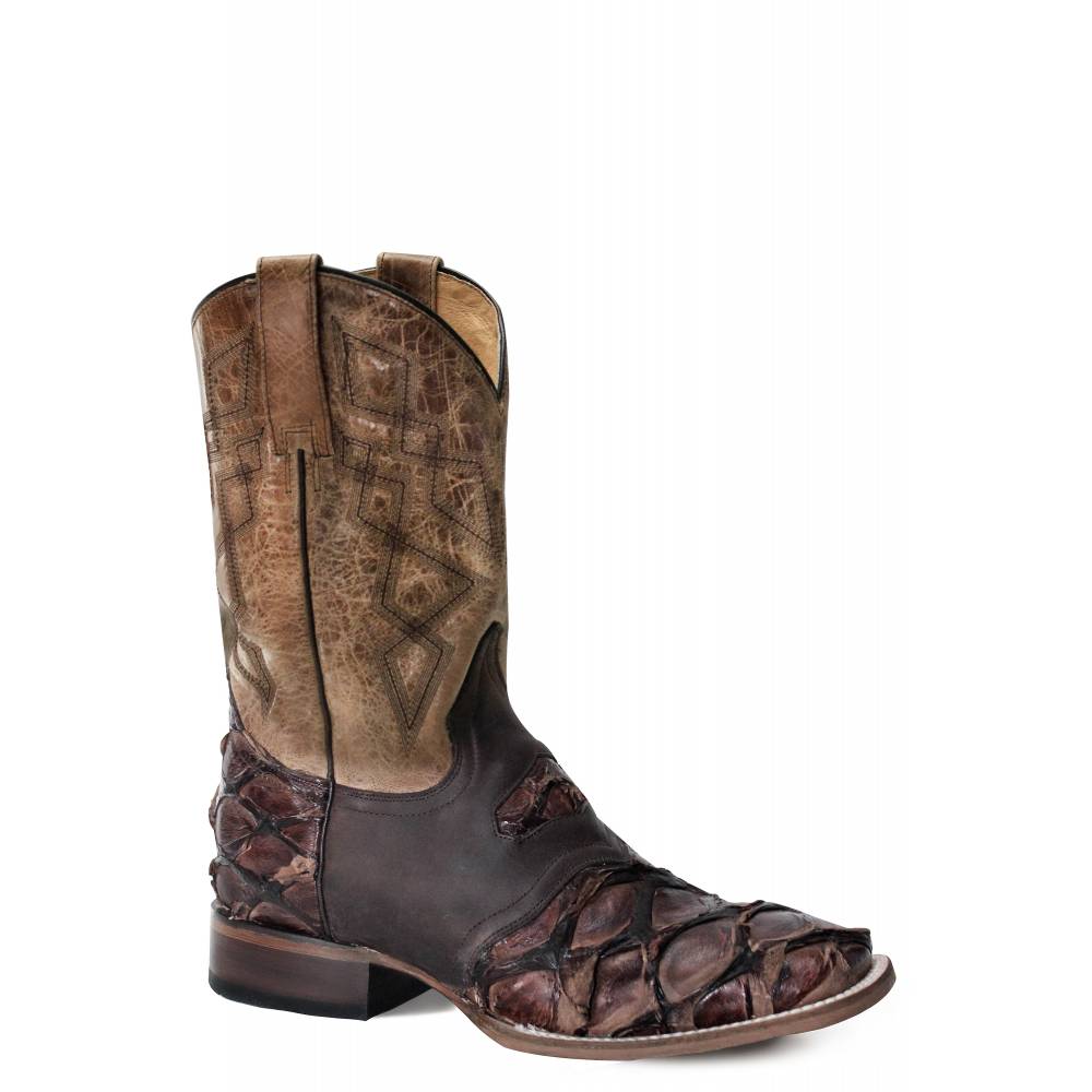Roper Mens All In Square Toe Western Boots Dress | HorseLoverZ