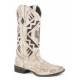 Roper Ladies Moonlight Cactus Square Toe Fancy Leather Boots