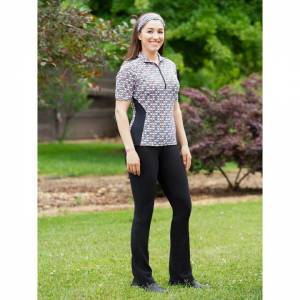 Kerrits Ladies Microcord Extended Knee Patch Bootcut Breeches - Tall