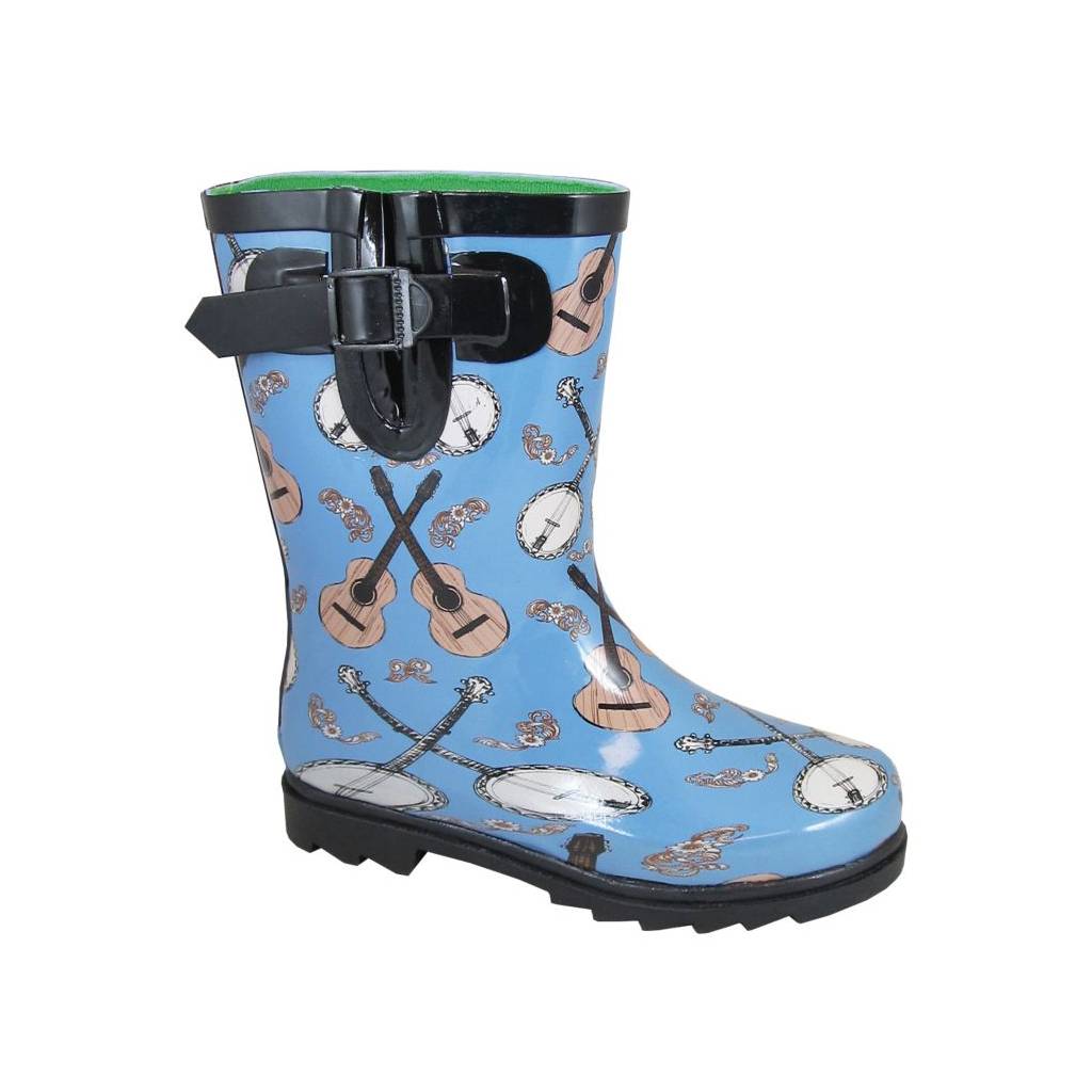 Smoky Mountain Toddler Banjo Rubber Rain Boots