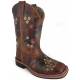Smoky Mountain Youth Floralie Leather Western Boots