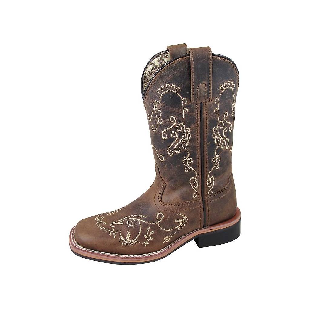 Smoky Mountain Kids Marilyn Leather Western Boots