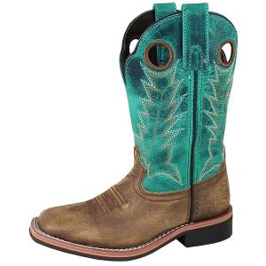 Smoky Mountain Kids Jesse Leather Western Boots