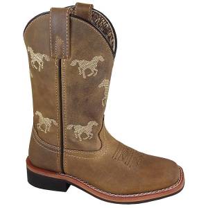 Smoky Mountain Kids Rancher Leather Western Boots