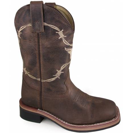 Smoky Mountain Kids Logan Leather Western Boots