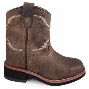 Smoky Mountain Toddler Logan Leather Western Boots