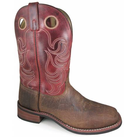 Smoky Mountain Mens Timber Leather Western Boots