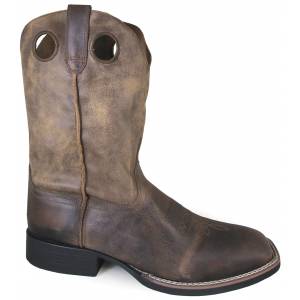 Smoky Mountain Mens Waylon Leather Western Boots