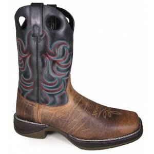 Smoky Mountain Mens Benton Leather Western Boots