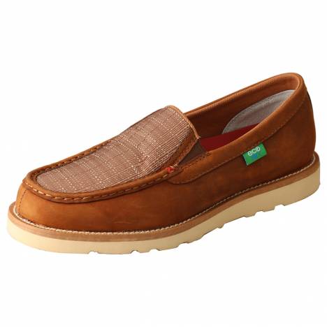 Twisted X Mens Wedge Sole Slip On Shoes