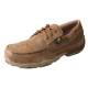 Twisted X Mens Steel Toe Driving Moc Work Boat Shoes with MetGuard