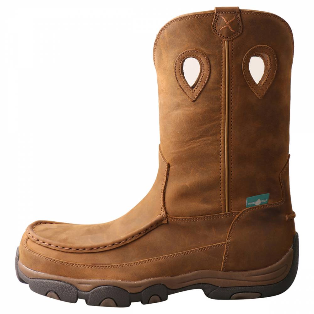 twisted x pull on work boots