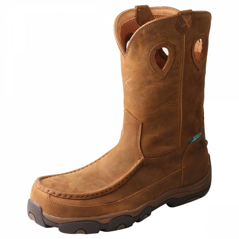 twisted x pull on work boots