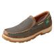 Twisted X Mens Slip-On Driving Mocs with CellStretch